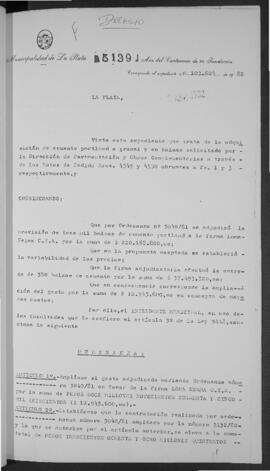 Ordenanza n° 5139 de 1982