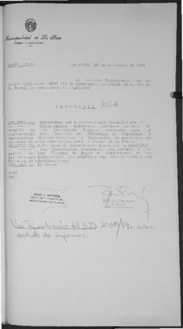 Ordenanza n° 8054 de 1992