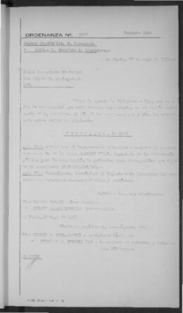 Ordenanza n° 3067 de 1964