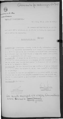 Ordenanza n° 7523 de 1990