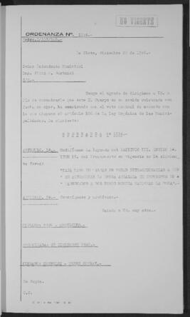 Ordenanza n° 1234 de 1948