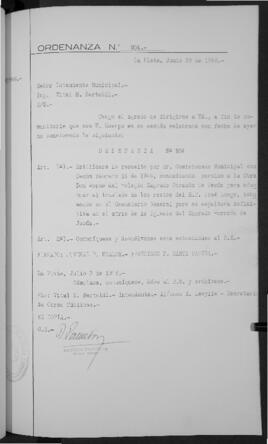 Ordenanza n° 934 de 1948