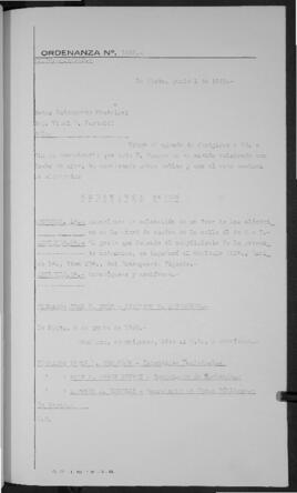 Ordenanza n° 1466 de 1949