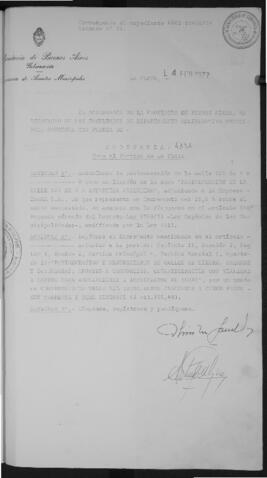 Ordenanza n° 4392 de 1977