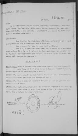 Ordenanza n° 4844 de 1981