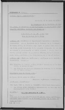 Ordenanza n° 3714 de 1971