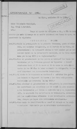 Ordenanza n° 1095 de 1948