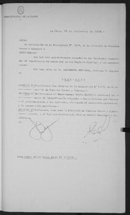 Ordenanza n° 4650 de 1979