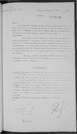Ordenanza n° 4839 de 1981