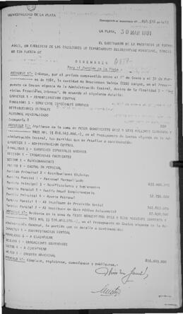 Ordenanza n° 4878 de 1981