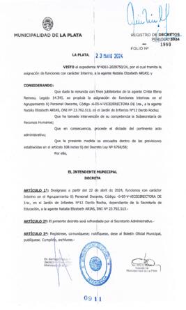 Decreto nº 911 de 2024, ALAK, Julio Cesar