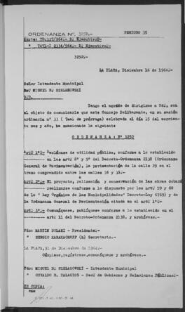 Ordenanza n° 3252 de 1964