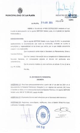 Decreto nº 652 de 2024, ALAK, Julio Cesar
