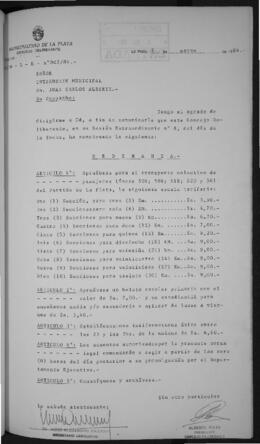 Ordenanza nº 5555 de 1984