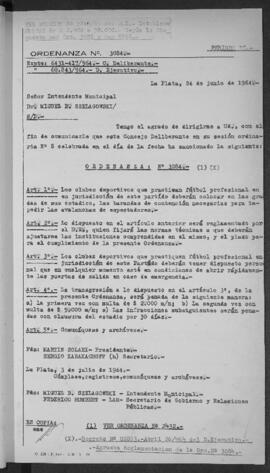 Ordenanza n° 3084 de 1964