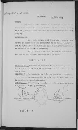 Ordenanza n° 4911 de 1981