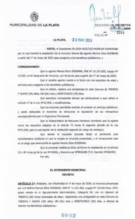 Decreto nº 992 de 2024, ALAK, Julio Cesar