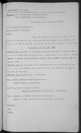 Ordenanza n° 2281 de 1958