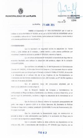 Decreto nº 647 de 2024, ALAK, Julio Cesar
