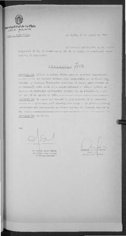 Ordenanza n° 7552 de 1990