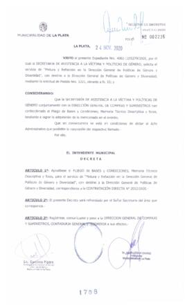 Decreto nº 1788 de 2020, GARRO, Julio cesar