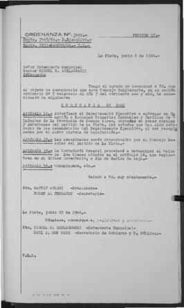 Ordenanza n° 3492 de 1966