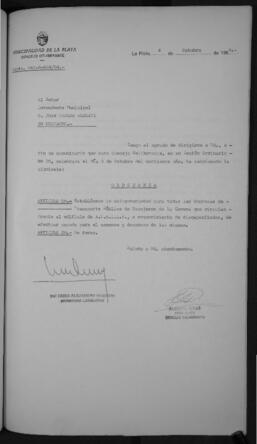 Ordenanza n° 5693 de 1984