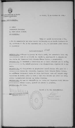 Ordenanza n° 6403 de 1986