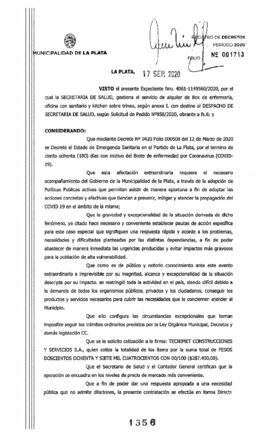Decreto nº 1356 de 2020, GARRO, Julio cesar