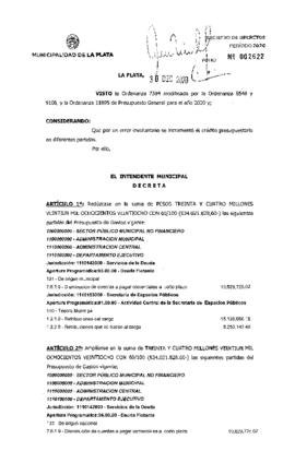 Decreto nº 2071 de 2020, GARRO, Julio cesar