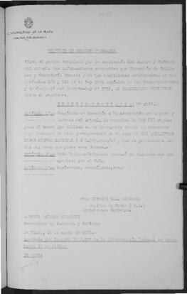 Ordenanza n° 2162 de 1958