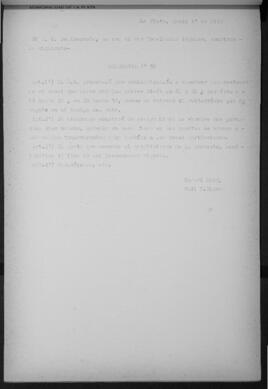 Ordenanza n° 50 de 1933