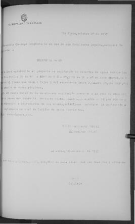 Ordenanza n° 0067 de 1937