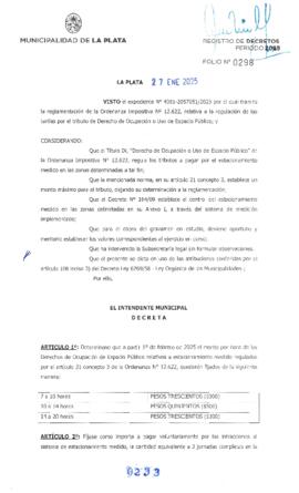 Decreto nº 233 de 2025, ALAK, Julio Cesar