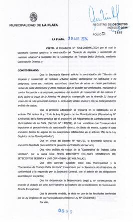 Decreto nº 680 de 2024, ALAK, Julio Cesar