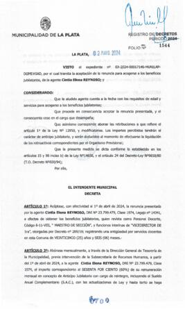 Decreto nº 700 de 2024, ALAK, Julio Cesar