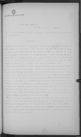 Ordenanza n° 46 de 1926