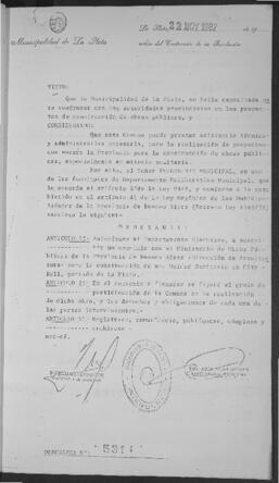 Ordenanza n° 5311 de 1982