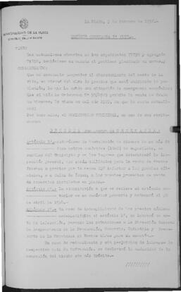 Ordenanza n° 2157 de 1958