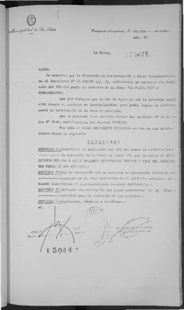 Ordenanza n° 5044 de 1981