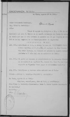 Ordenanza n° 1000 de 1948