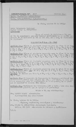 Ordenanza n° 3407 de 1965