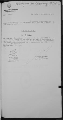 Ordenanza n° 9164 de 2000