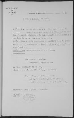 Ordenanza n° 1755 de 1949