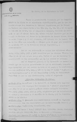 Ordenanza n° 2160 de 1958
