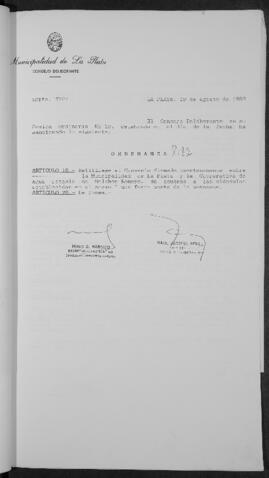 Ordenanza n° 8182 de 1993