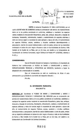Decreto nº 1596 de 2020, GARRO, Julio cesar