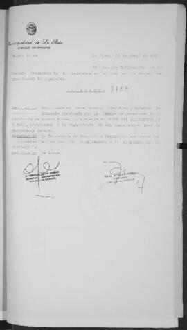 Ordenanza n° 8107 de 1993