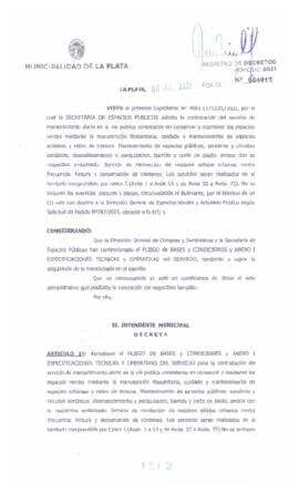 Decreto nº 1512 de 2021, GARRO, Julio cesar