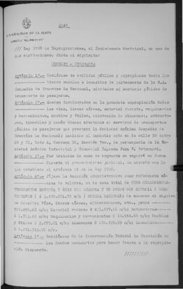 Ordenanza n° 2148 de 1958